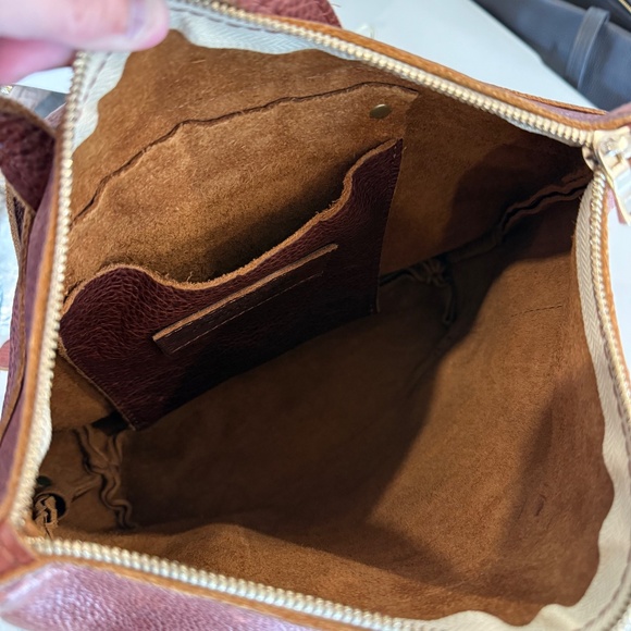 Portland Leather Goods Tote Backpack Nutmeg - Picture 4 of 4